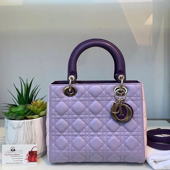 Dior Medium Lady Dior Lambskin - Picture 1 of 4